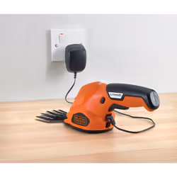 Black & Decker GSL200-QW cesoia per erba cordless 8 cm 3,6 V Litio Nero, Arancione - Vista aggiuntiva 6
