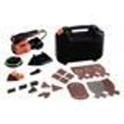 Black & Decker Black+Decker KA280LK-QS - Multilijadora 220W 4 en 1 AutoSelect, velocidad variable, con accesorios para persianas, 22 accesorios y maletín