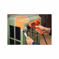Black & Decker KX1650-QS pistola a caldo 740 l/min 600 °C 1750 W Nero, Arancione - Vista aggiuntiva 6