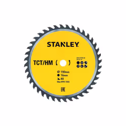 Stanley - lama tct STA13145-XJ per sega circolare ø mm. 190 - 40 denti