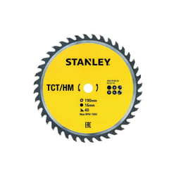 Stanley - lama tct STA13145-XJ per sega circolare ø mm. 190 - 40 denti