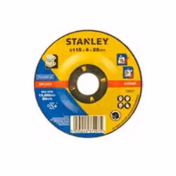 Stanley STA32050-QZ, Disco abrasivo, Metallo, 2,22 cm, 11,5 cm, 6 mm, 1 pz