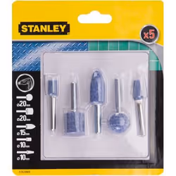 Stanley STA30000-XJ, Mola, Pietra, Ogni marca, Blu, 2 cm, 5 pz