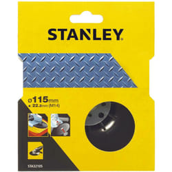 Stanley - Platorello con ghiera per angolari, ø 125 mm