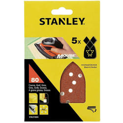 Stanley - foglio in carta abrasiva a delta per levigatrici t gr. 40 - STA31034-XJ