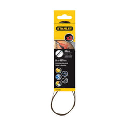 Stanley - Nastri abrasivo per lime elettriche, 6x451 mm, grana 60, 3 pezzi