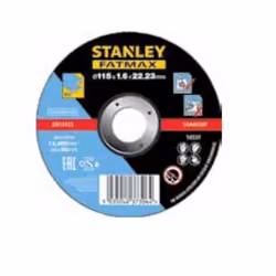 Stanley STA32617-QZ, Disco per tagliare, Pietra, Ogni marca, 2,22 cm, 12,5 cm, 1,6 mm