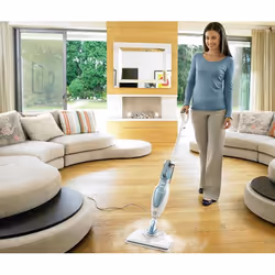 Black & Decker FSM1630 Pulitore a vapore Scopa a vapore 0,5 L 1600 W Blu - Vista aggiuntiva 4