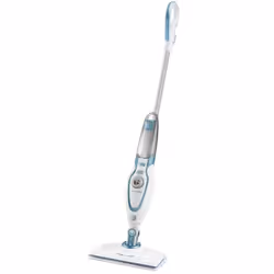 Black & Decker FSM1610, Scopa a vapore, Bianco, 5 m, 1600 W, 15 s, 19 min