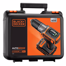 Black & Decker ASD18K-QW trapano Senza chiave Nero, Arancione - Vista aggiuntiva 5