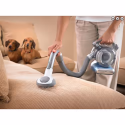 Black & Decker PD1420LP aspirapolvere senza filo Blu, Metallico Senza sacchetto - Vista aggiuntiva 4