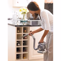 Black & Decker PD1820LF aspirapolvere senza filo Nero, Cromo Senza sacchetto - Vista aggiuntiva 6