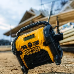 DeWALT DCR020-QW radio Portatile Digitale Nero, Giallo - Vista aggiuntiva 6