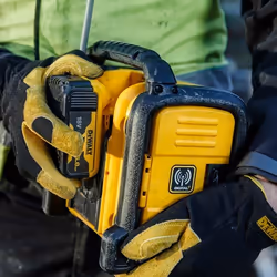DeWALT DCR020-QW radio Portatile Digitale Nero, Giallo - Vista aggiuntiva 7