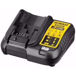 Caricabatterie DeWALT DCB107 - Il sistema di ricarica controllato elettronicamente DeWALT garantisce il massimo tempo di lavo ...