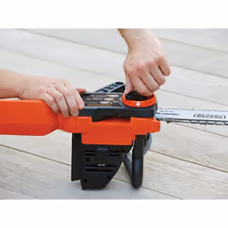 Black & Decker GKC1825L20 motosega Nero, Arancione - Vista aggiuntiva 6
