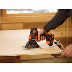 Black & Decker MT218K-QW multi-strumento oscillante Nero, Arancione 8500 OPM - Vista aggiuntiva 8
