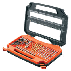 Black & Decker A7231-XJ punta per trapano Set di punte per trapano 74 pz