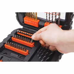 Black & Decker BLACK+DECKER - Set per trapano A7232-XJ, colore: Nero, 1 pezzo Adattatore per trapani - Vista aggiuntiva 4