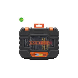 Black&decker - Set accessori valigetta Black + Decker per forare/avvitare 31 pezzi
