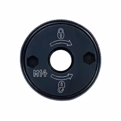 Dado a serraggio rapido M14 per smerigliatrice DeWALT DT3559-QZ - Dado a serraggio rapido progettato per smerigliatrici - Dur ...