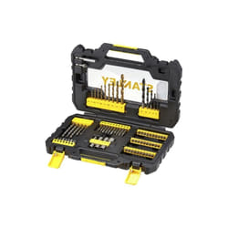 Stanley - Accessori per elettroutensili set 76 punte/inserti per forare e avvitare sta88544-xj