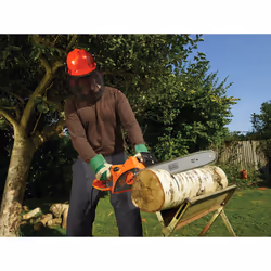 Black & Decker CS2040-QS motosega 2000 W Grigio, Arancione - Vista aggiuntiva 3