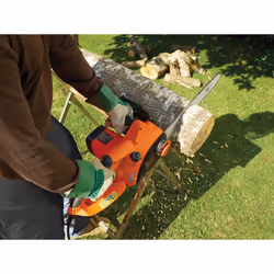 Black & Decker CS2040-QS motosega 2000 W Grigio, Arancione - Vista aggiuntiva 4