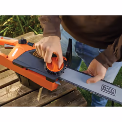 Black & Decker CS2245 motosega 2200 W Nero, Grigio, Arancione - Vista aggiuntiva 5
