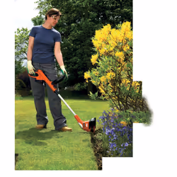 Black & Decker GLC1823L20-QW decespugliatore e tagliabordi Batteria Nero, Arancione, Argento - Vista aggiuntiva 4