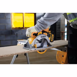 DeWALT DCS391NT-XJ 16,5 cm Nero, Giallo 5150 Giri/min - Vista aggiuntiva 4
