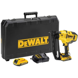 Utensili - Chiodatrice a batteria 18 v 32-63 mm, 2 batterie 2,0 Ah Li-Ion, caricabatterie DCN660D2 - Dewalt