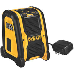 DeWALT DCR006-XJ altoparlante portatile e per feste Nero, Giallo