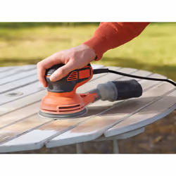 Black & Decker KA199-QS levigatrice portatile Levigatrice a disco 14000 Giri/min Nero, Arancione 240 W - Vista aggiuntiva 4