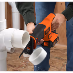 Black & Decker BDCR18-QW sega alternativa Nero, Arancione - Vista aggiuntiva 4
