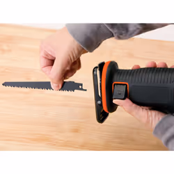Black & Decker BDCR18-QW sega alternativa Nero, Arancione - Vista aggiuntiva 5