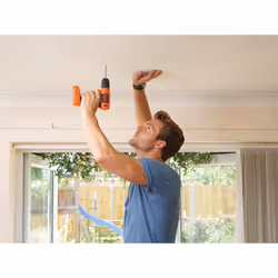 Black & Decker BDCD8-QW trapano Senza chiave Nero, Arancione - Vista aggiuntiva 5