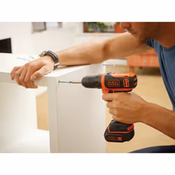 Black & Decker Trapano avv.com.10.8vlitio 1,5ah - Vista aggiuntiva 6
