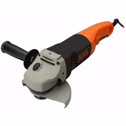 Black + Decker KG1202K-QS Smerigliatrice in cofanetto, 125 mm, 1200 W