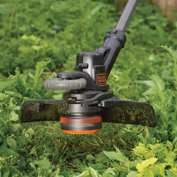 Black & Decker STC1840EPC decespugliatore e tagliabordi 30 cm Batteria Nero, Arancione - Vista aggiuntiva 5
