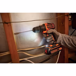 Black & Decker BDCDD186K-QW Nero, Arancione - Vista aggiuntiva 4