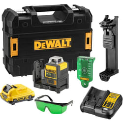 Dewalt - Laser Autolivellante DCE0811D1G (1 x 2,0 h + DCB107 + tstak ii)