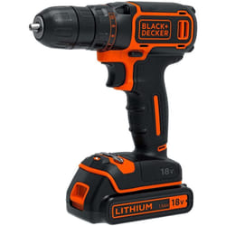 Black&decker - black+decker BDCDC18K1-QW trapano avvitatore 18 v, nero
