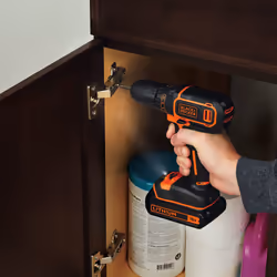 Black & Decker BDCDC18KB-QW trapano Nero, Arancione - Vista aggiuntiva 5