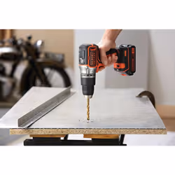 Black & Decker BL188K-QW trapano 1650 Giri/min Senza chiave
