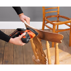 Black & Decker BDCDS18-QW levigatrice portatile 24000 Giri/min Nero, Arancione - Vista aggiuntiva 5