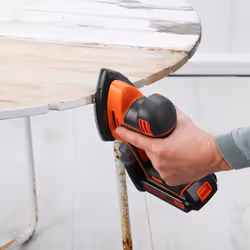 Black & Decker BDCDS18-QW levigatrice portatile 24000 Giri/min Nero, Arancione - Vista aggiuntiva 6