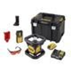 DeWALT dce074d1r de QW Niveau laser rotatif 18 V avec étui et accessoires