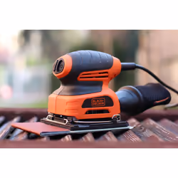 Black & Decker KA401LA Levigatrice orbitale 14000 Giri/min Nero, Arancione - Vista aggiuntiva 4