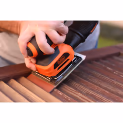 Black & Decker KA401LA Levigatrice orbitale 14000 Giri/min Nero, Arancione - Vista aggiuntiva 5